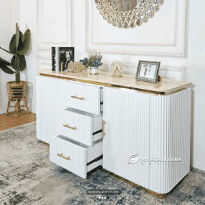 Buffet TV Minimalis, Buffet Top Marmer, Buffet Minimalis Modern Terbaru, Buffet TV Modern Minimalis